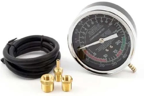 Imagen 2 de 6 de Vacuometro Medidor De Presion Vacio Nafta Ruhlmann Ru43800