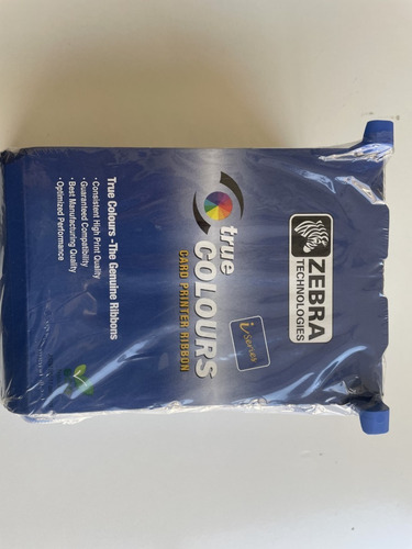 Cinta Ribbon Zebra Color 200 Impresiones P100, P110 Y P120