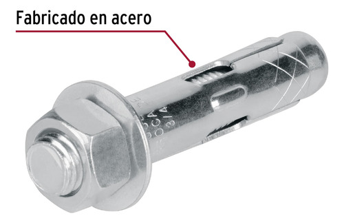 Taquete Expansivo C/tornillo 5/8'' 25 Pz Fiero 47362