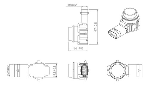 Para 66209261582 9261587 66202220666 Nuevo Sensor