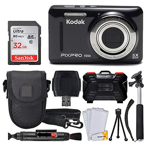 Kodak Pixpro Fz53 16 Cámara Digital De 15 Mp Tarjeta D...