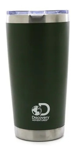 Vaso Térmico Discovery 600 Ml Acero Inoxidable Color Verde