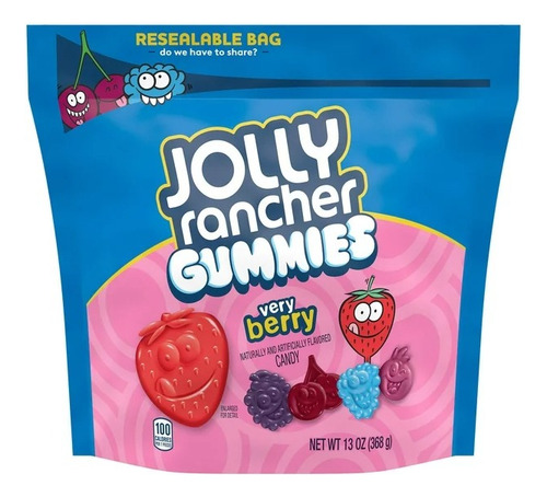 Jolly Rancher Gomitas Sabor A Frutas Dulces Americanos 368g