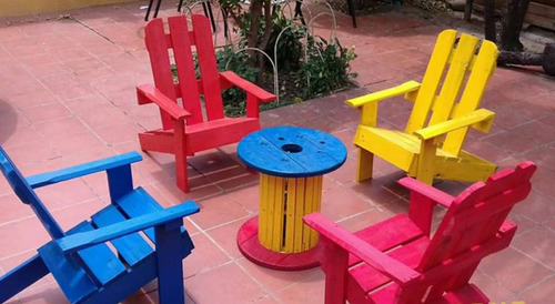 Sillón Infantil Reposera De Jardín Niños C/u 