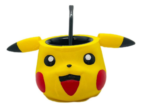 Mate Pikachu Incluye Bombilla Impreso En 3d