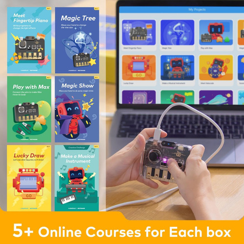 Kit De Codificación 3 En 1 Stem Para Niños De 8-12 Años