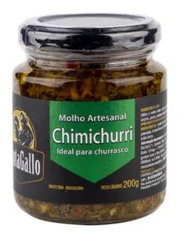 Chimichurri Molho Argentino Ideal Churrasco Cantagallo Full