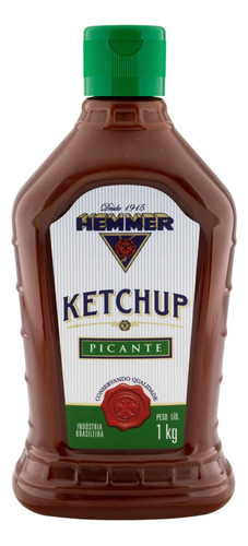Ketchup Picante Squeeze 1kg Hemmer