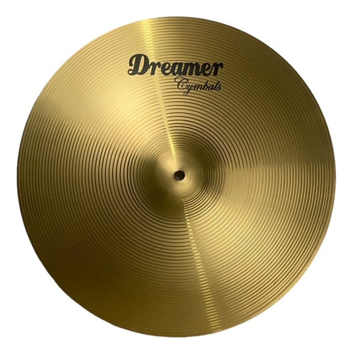 Prato Para Bateria Crash Ataque 16 Polegadas Dreamer Cor Dourado