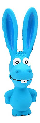 Burro De Plástico - Juguete Para Perros Squeaky (azul)