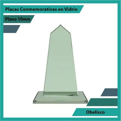Trofeos Placas De Reconocimiento Obelisco Pulido Plano 10mm