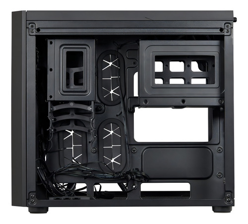 Gabinete Corsair Micro-atx Crystal Series 280x Rgb Negro