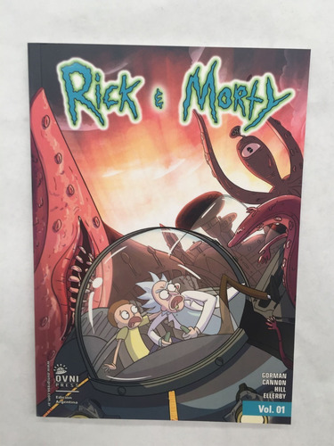 Imagen 3 de 8 de Cómic, Cartoon, Rick And Morty Vol. 1. Ovni Press