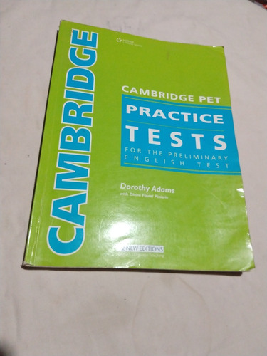 Cambridge Pet Practice Tests For The Preliminary - D. Adams