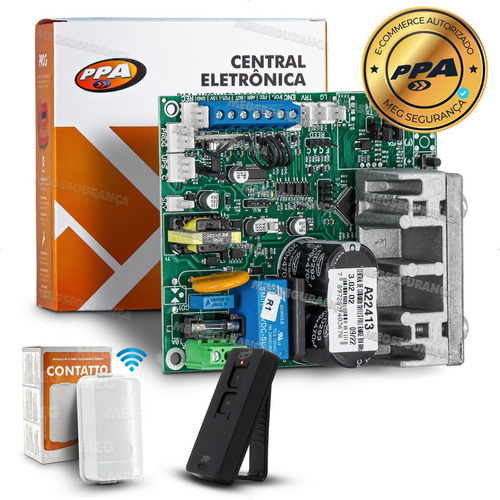 Kit Central Ppa Motor Eletronico Jet Flex Abre Wifi 2 Contro