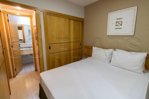 Imagem 10 de 15 de Flat Na Al. Campinas, Proximo A Av. Paulista - Fora Do Pool - Sf24989