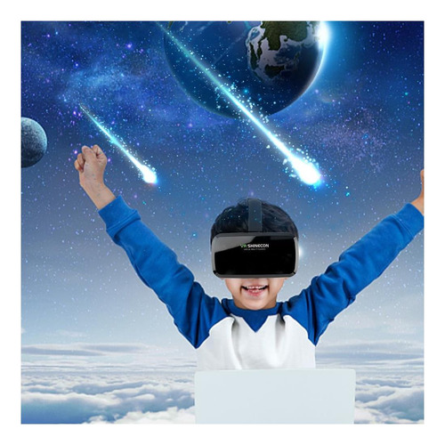 Vr Shinecon Vr E Fone De Ouvido 3d Vr, Óculos De Óculos De E