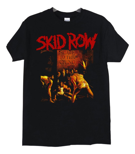 Polera Skid Row Slave To The Grind Rock Abominatron