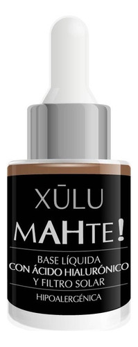 Base De Maquillaje Mahte! Hialurónico Filtro Solar Xúlu Z175 Tono 3