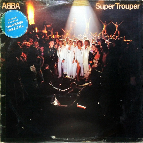 Abba Lp Super Trouper Rca 1980 Com Encarte 977