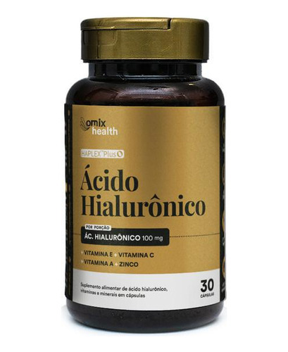 Ácido Hialurônico - 30 Cápsulas