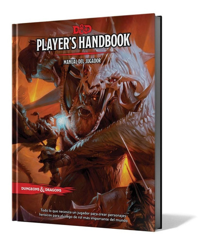 D&d Player's Handbook, De Jeremy Crawford. Editorial Wizards Of The Coast, Tapa Dura En Español, 2021