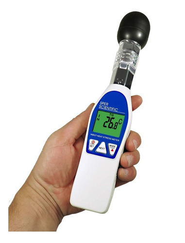 Imagen 3 de 3 de Medidor Carga Térmica Sper 800036 Índice Temperatura Humedad