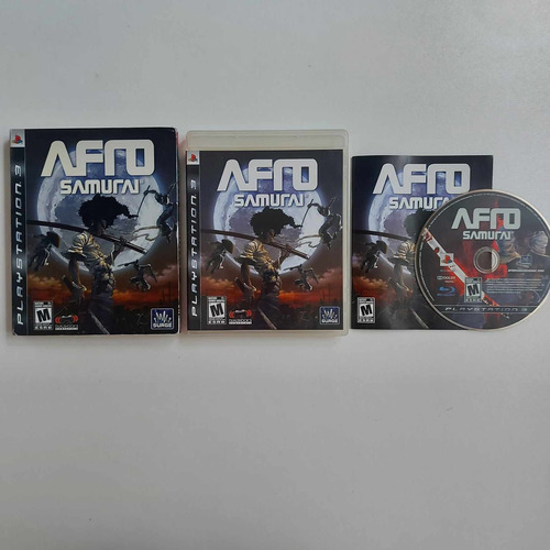 Afro Samurai Ps3 Com Luva Físico Pronta Entrega + Nf