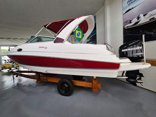 Lancha Focker 255 Ano 2010 Mercury Optimax 225hp Dfi Autolub