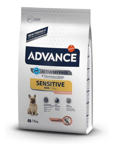 Imagen 1 de 1 de Alimento Para Perros Advance Mini Sensitive 7.5 Kg