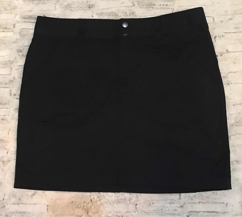 Falda Columbia Negro Mujer Talla 8