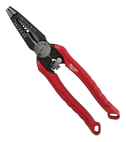 Pinza Combinada 7 En 1 Milwaukee 48-22-3078 10 A 20 Awg