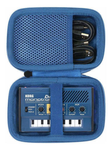 Co2crea Estuche Rigida Repuesto Para Korg Mon Delay Duo