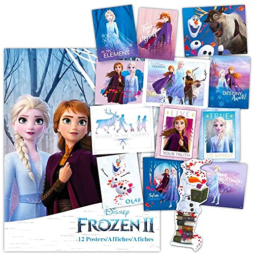 Set De Pósters De Disney Frozen 2 ~ Incluye 12 Póster...