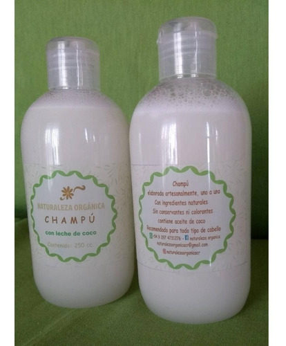 Champu De Leche De Coco