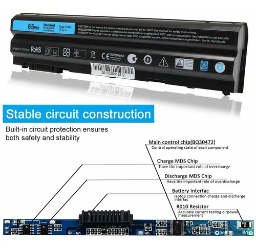 Bateria T54fj E5520 Dell Latitude E5420 E5520 E6420 E6520 M5