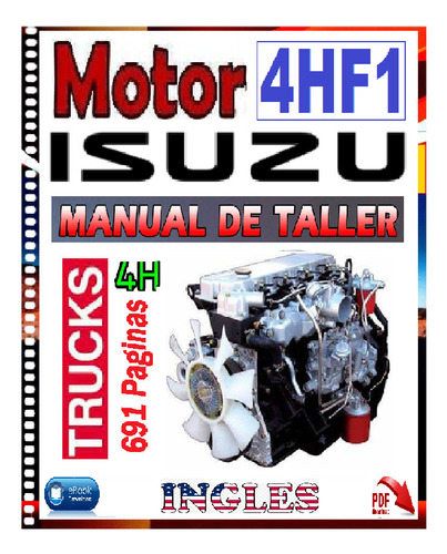 Manual De Reparación Mecánica Diagnóstico Motor Isuzu 4hf1.