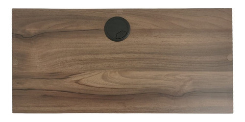 Imagen 4 de 8 de Repisa Flotante Moderna Cajón Para Equipos De Tv 50 X 25 Cm Color Nogal Terracota