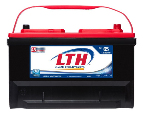 Batería Lth Para Carro Modelo L-65-800. Entrega Cdmx.