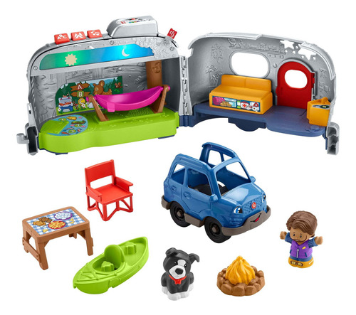 Set De Juego Interactivo Y Vehículo Camper Fisher-price