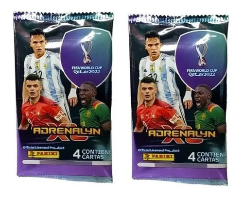 Cartas Adrenalyn Mundial Fifa World Cup Qatar Panini X15 Sob