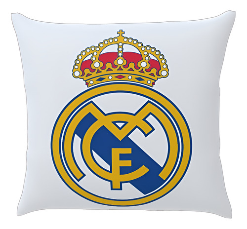 Cojín Equipos Del Mundo - Fútbol 40x40 Cm Real Madrid