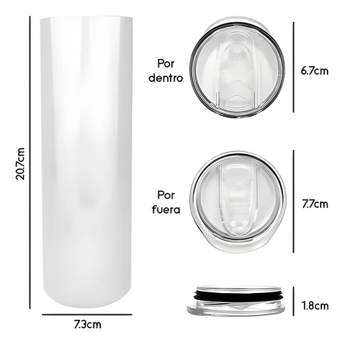 Termo Cafe Skinny Tumbler Naruto Shippuden Sasuke 20oz Agua