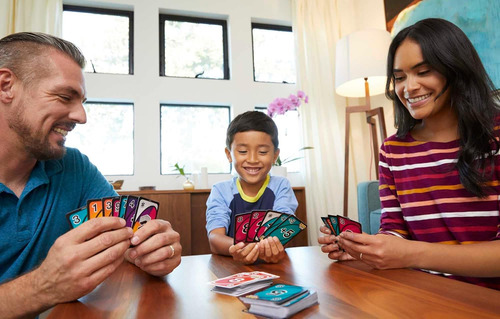 ¡uno Flip! Juegos Mattel 112 Cartas Con Caja De Lata
