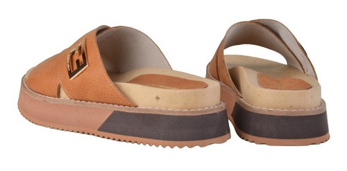 Zuecos Sandalias Ojotas De Mujer De Cuero Melk - Ferraro