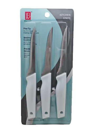 Set De Cuchillo 3 Piezas Kitchen Knife 