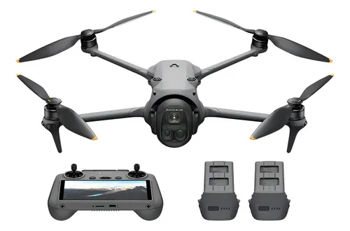 Drone Para Fotografia Aérea Dji063 Tripla Câmera Dji Cinza
