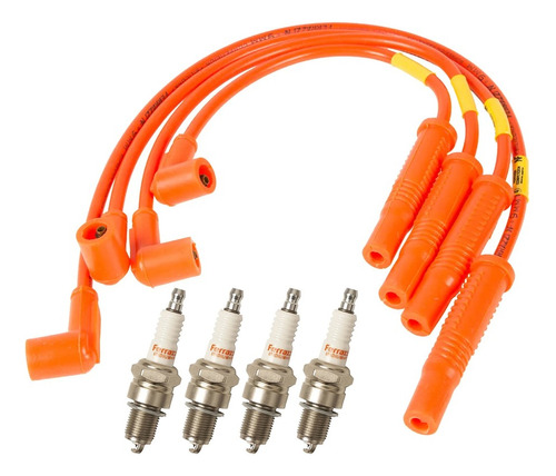 Kit Cables Y Bujias Ferrazzi Vw Gol Power 1.4 8v G4 Egs 