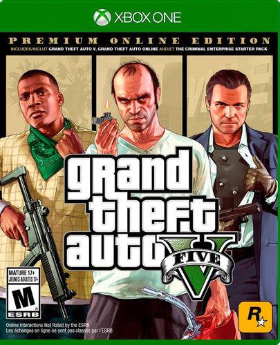 Gta V - Grand Theft Auto 5 Online Premium - Xbox One - Key