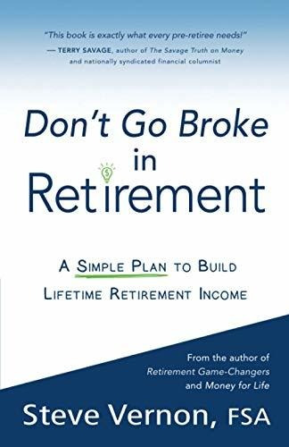 Book : Dont Go Broke In Retirement A Simple Plan To Build..